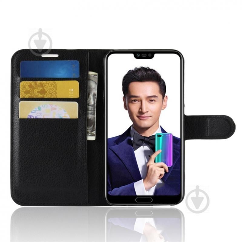 Чехол-книжка Litchie Wallet для Honor 10 Black (lwbk0059)