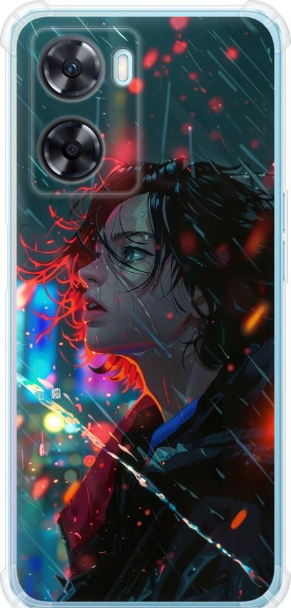 Чехол на Oppo A57s Ночные огни (6096sp-2931-42517)