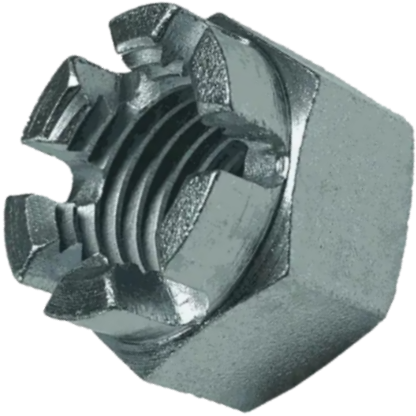 Гайка Steelfix М22х1,5 DIN935 корончата кл. міц. 8 цинк Н 5 шт. (151367)