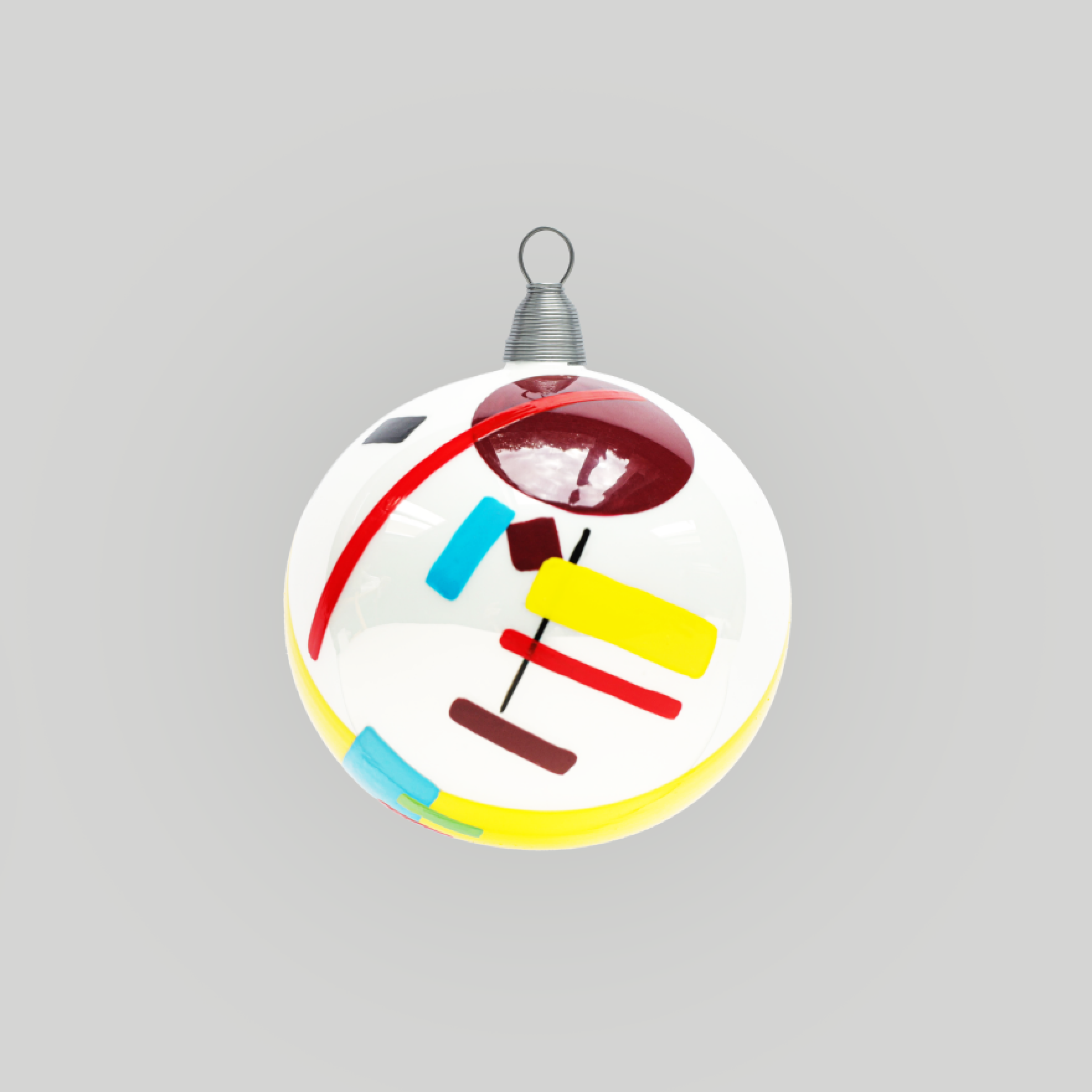 Ялинкова куля Супрематизм №3