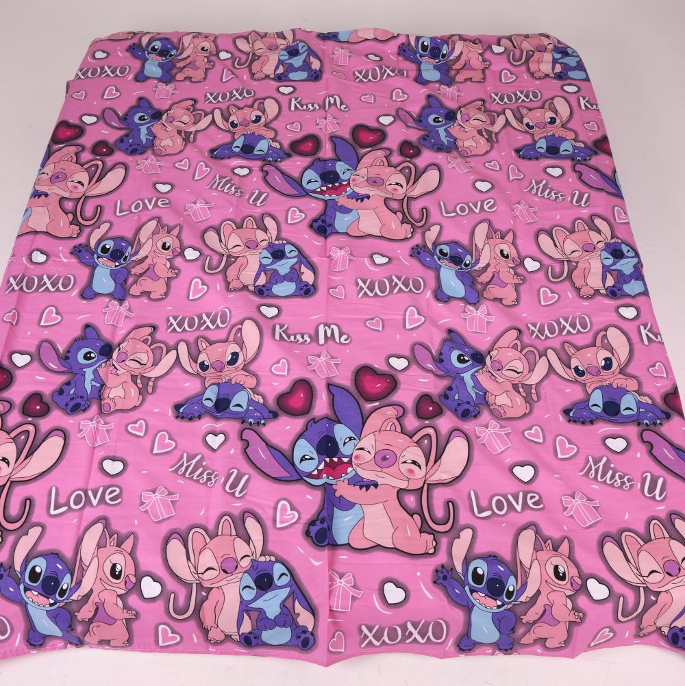 Простынь на резинке Stitch Love бязь 80х190х25 см (44881934)