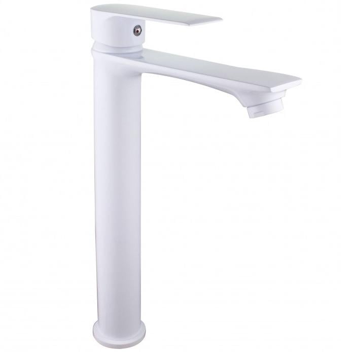 Смеситель для умывальника Mexen Royo MEX-72210-20 высокий однорычажный Белый (172251)