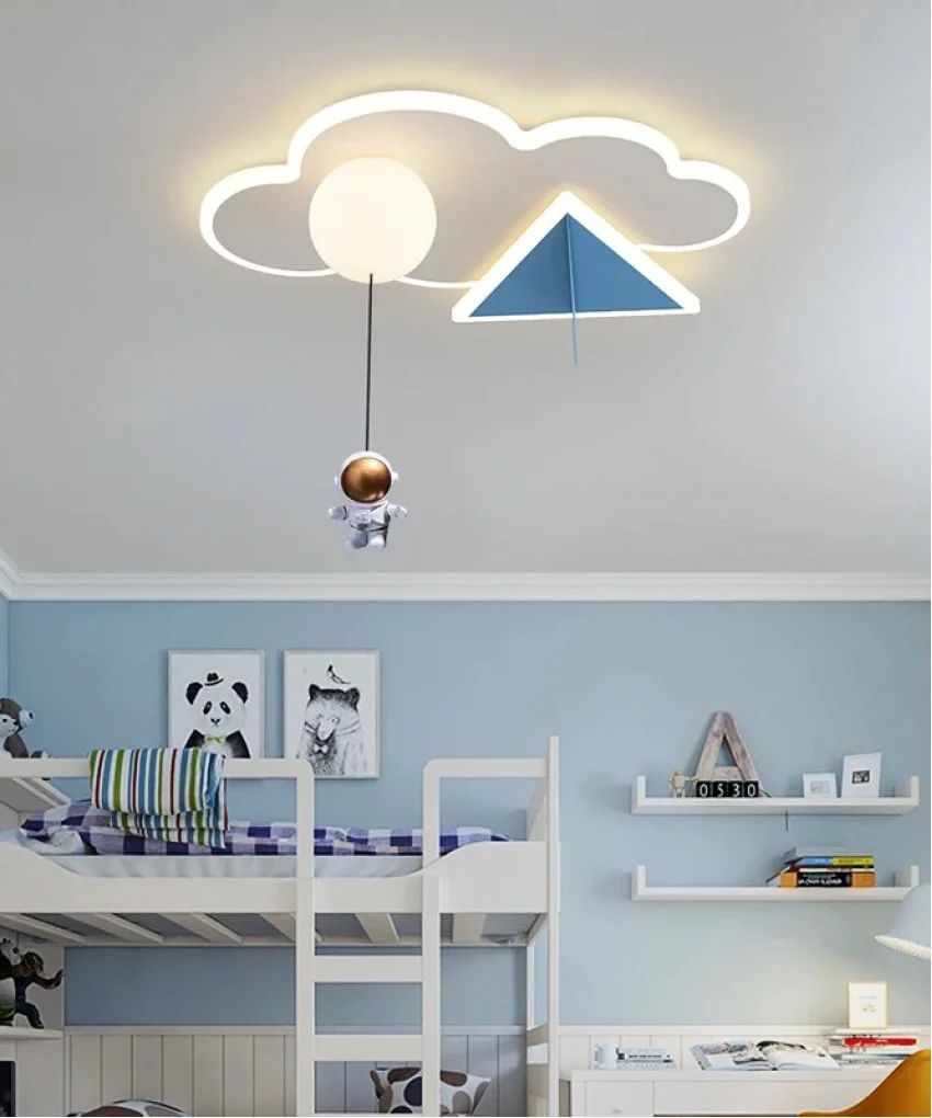 Стельовий світильник Cosmo Cloud LED 43W Білий/Блакитний (SDLC-00160)