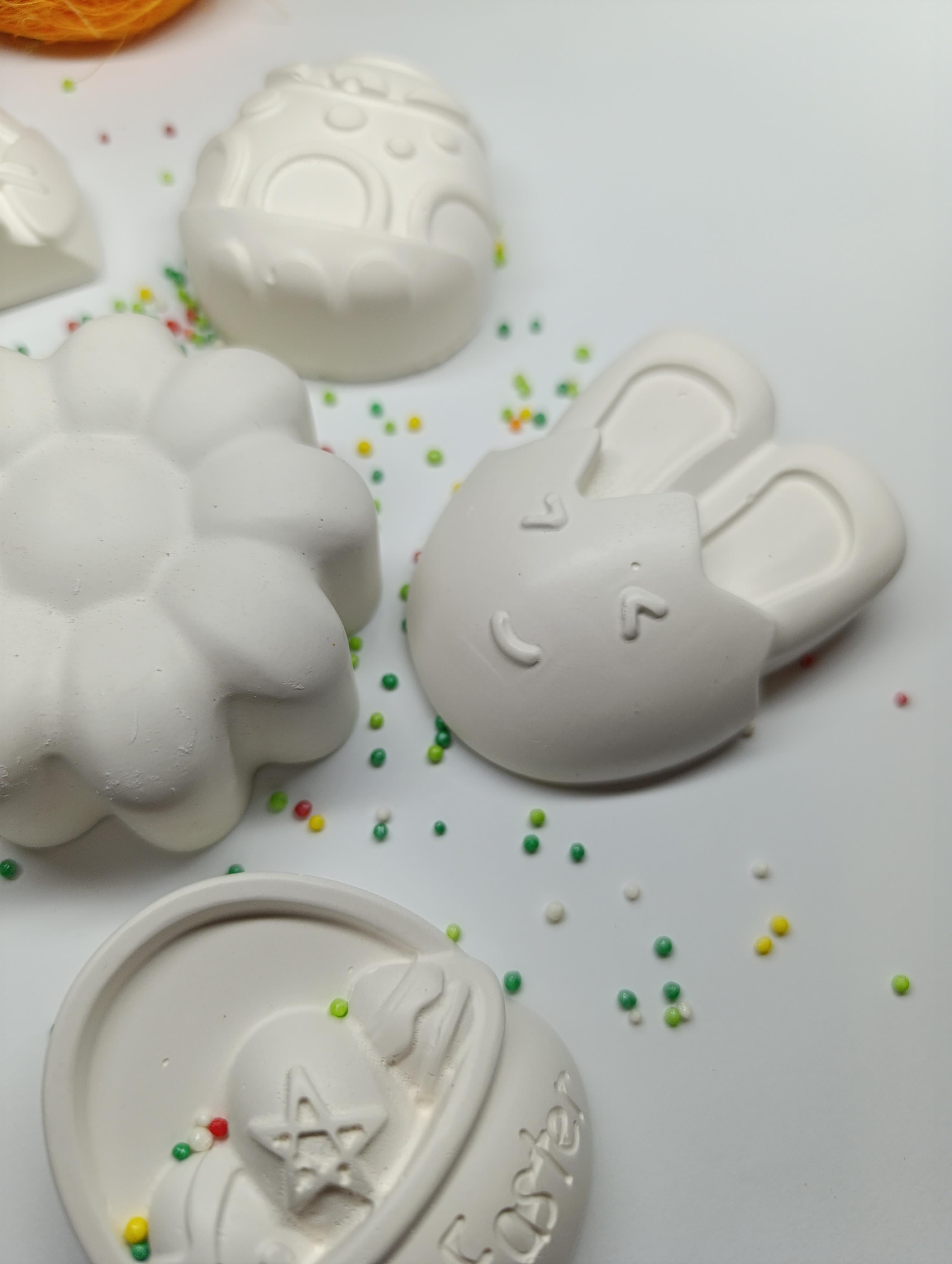 Набір розмальовок гіпсових для дитячої творчості Великодні розмальовки - фото 4