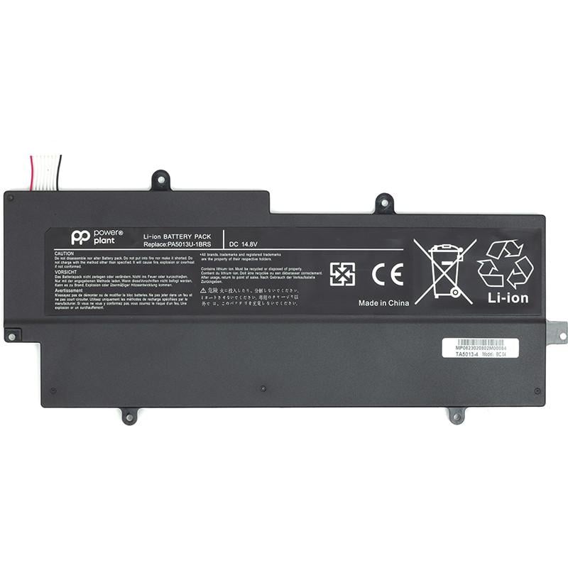 Аккумулятор Power для ноутбуков Toshiba Portege Z830 Ultrabook PA5013U-1BRS 14,8V 2900mAh