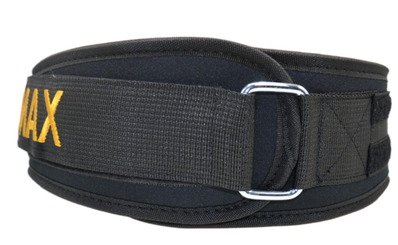 Пояс для тяжелой атлетики MadMax MFB-313 Body Conform неопреновый XL Black (58-68-MFB-313_XL) - фото 6