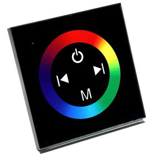 Контролер RGB OEM 12A-Touch вбудований Black