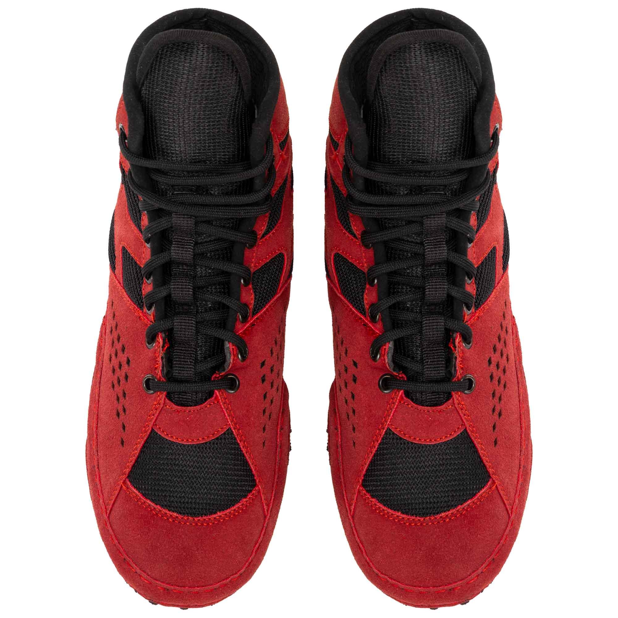 Борцівки FISTRAGE VL-4561 для дітей верх замша низ нековзка гума р. 37/23 см Бордовий/Чорний (6936116106100) - фото 3 Борцівки FISTRAGE VL-4561 для дітей верх замша низ нековзка гума р. 37/23 см Бордовий/Чорний (6936116106100) - фото 3