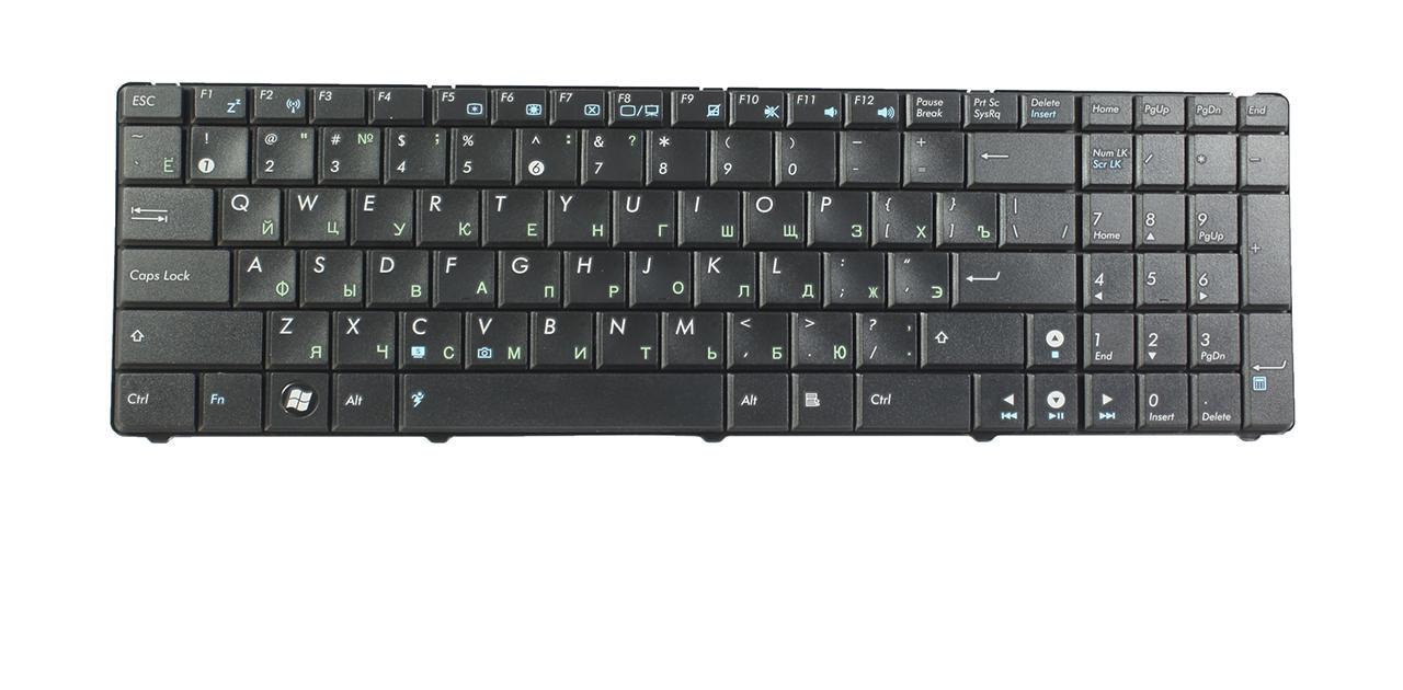 Клавиатура для ноутбука Asus K70 K70AD матовая (04GNV91KRU00)