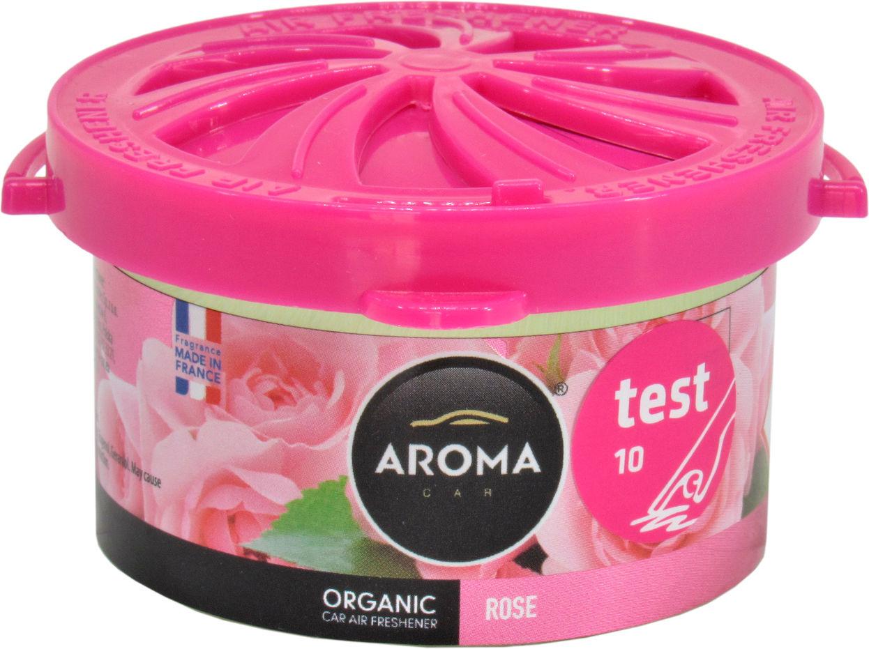 Ароматизатор для авто Aroma Car Organic Rose под сиденье гель 40 мл (0304992)