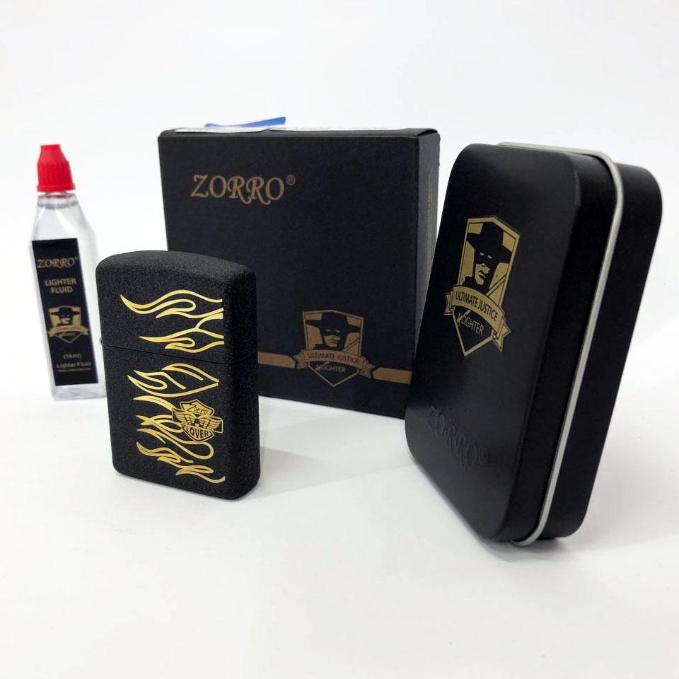 Набор для зажигалки бензиновая Zorro HL-304 Черный (310867) - фото 4 Набор для зажигалки бензиновая Zorro HL-304 Черный (310867) - фото 4