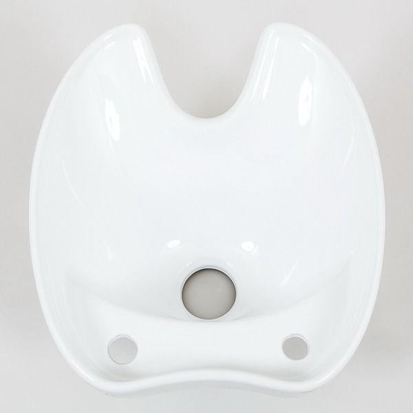 Раковина до перукарської мийки ДенІС professional СОЛО/SOLO 0356 керамічна Білий (1453070726) - фото 2