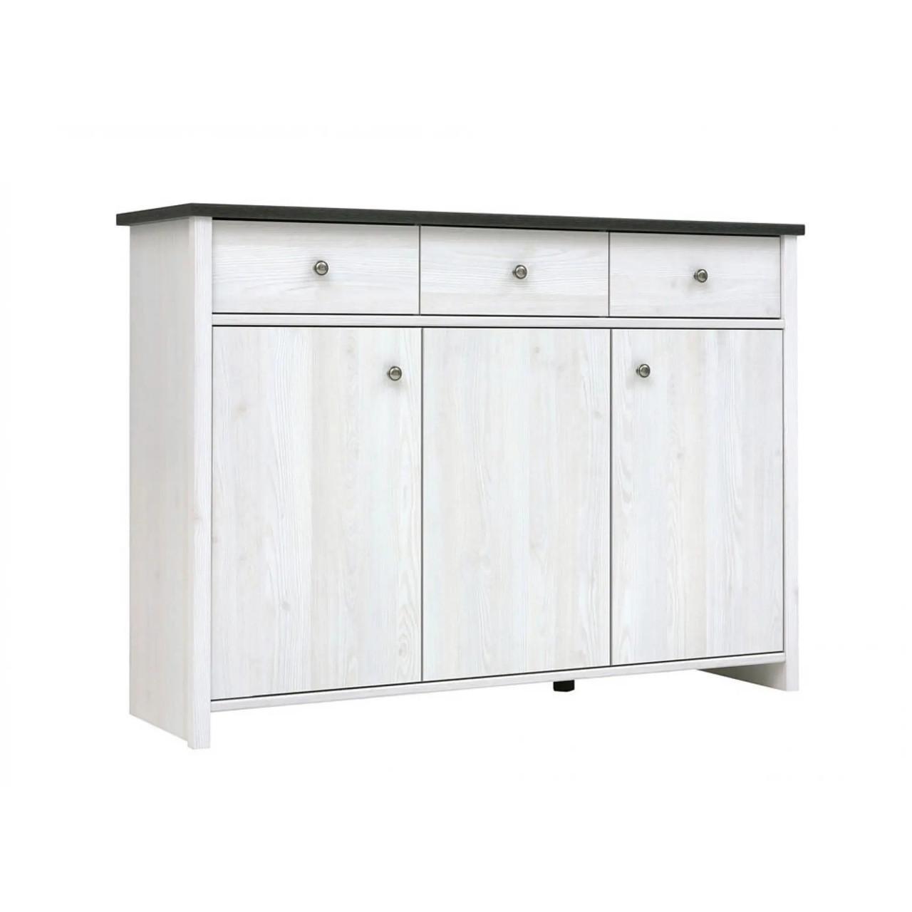 Комод в спальню ВМК БРВ Порто KOM3D3S Джанни/Сосна Ларико (GRB-1527)