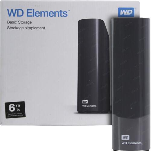 Жесткий диск внешний WD HDD 3,5" USB 6.0TB Elements Desktop Black (WDBWLG0060HBK-EESN) - фото 6 Жесткий диск внешний WD HDD 3,5" USB 6.0TB Elements Desktop Black (WDBWLG0060HBK-EESN) - фото 6