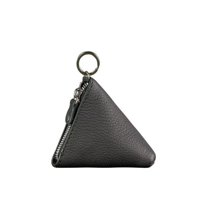 Монетница кожаная 2.0 Пирамида Черный (A-026504) - фото 1 Монетница кожаная 2.0 Пирамида Черный (A-026504) - фото 1