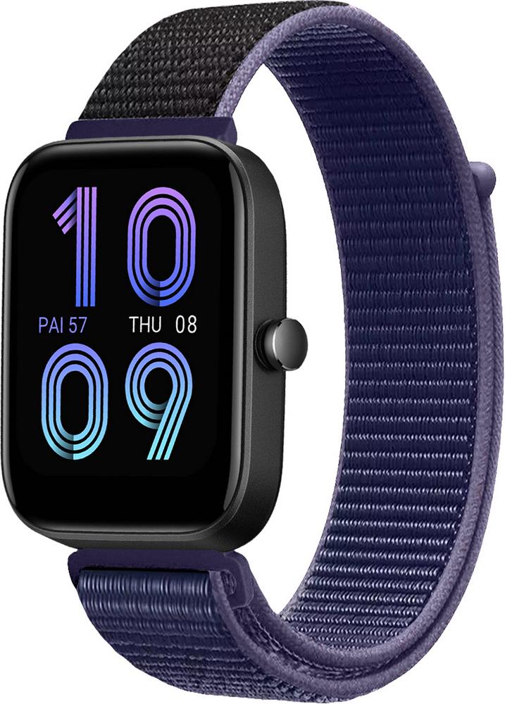 Ремешок нейлоновый Sport Loop для Amazfit Bip 3 Midnight Blue (16135-4D)