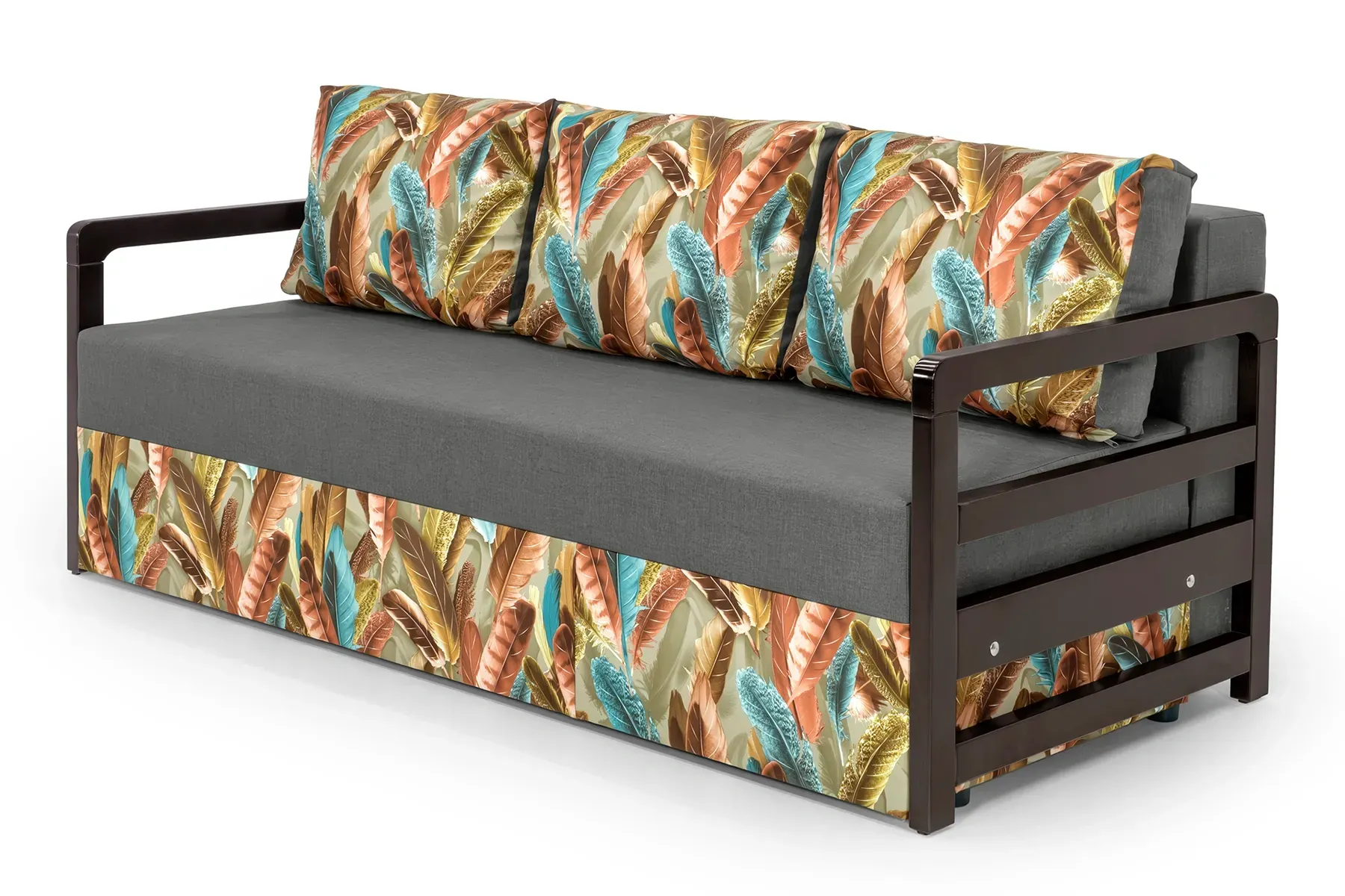 Диван Марсен 202х92 см Серый (25484814) - фото 1