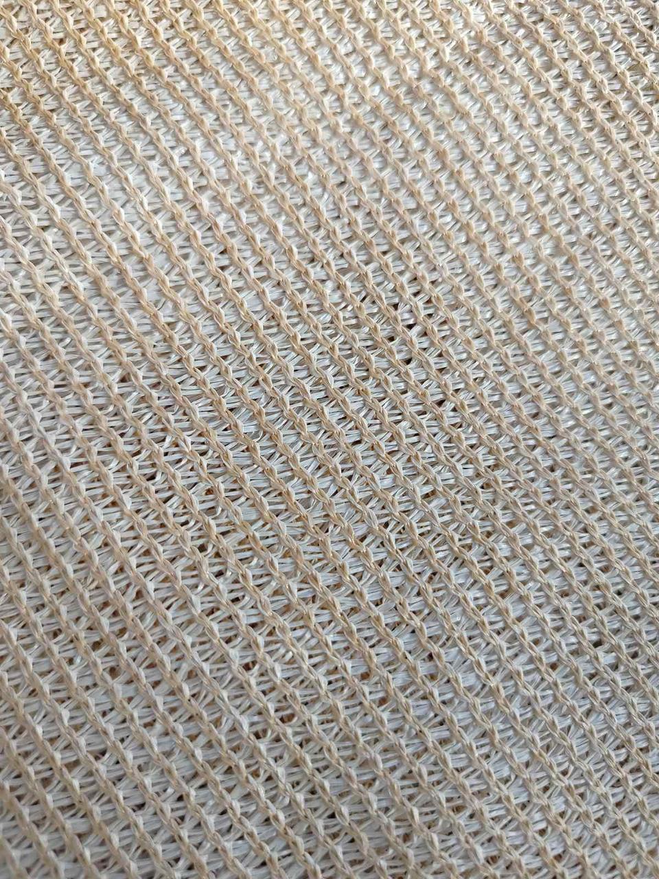 Сітка затіняюча Growtex з люверсами 85% 2х5 м Бежевий - фото 4