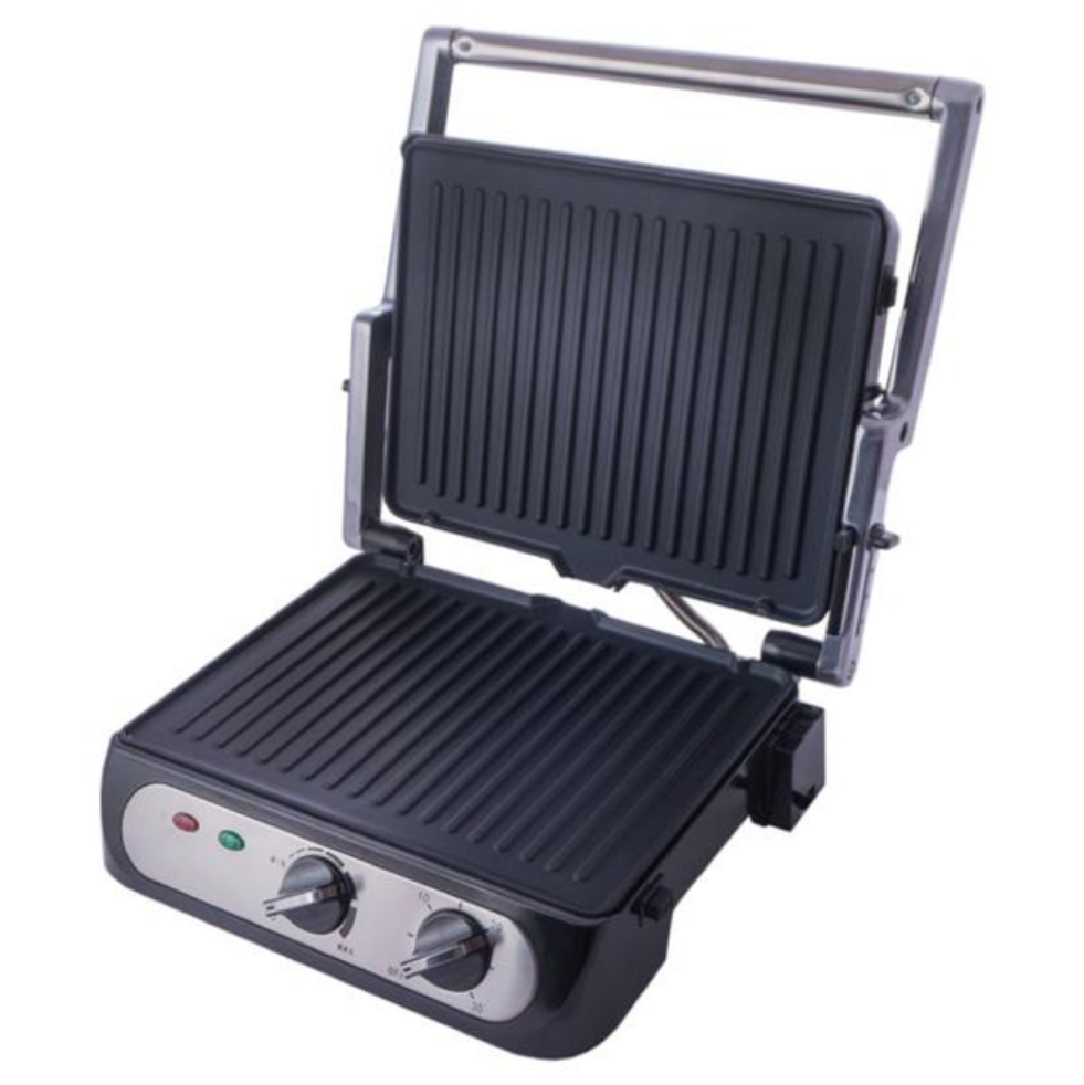 Гриль електричний притискний CB1042 з антипригарним покриттям 2000 Вт (29113854)