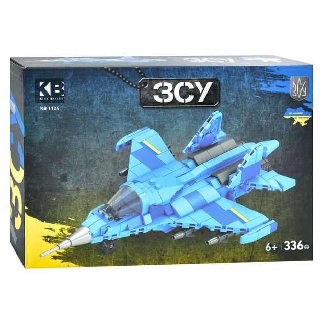 Конструктор Limo Toy Військовий літак 366 дет. (KB 1124) Конструктор Limo Toy Військовий літак 366 дет. (KB 1124)