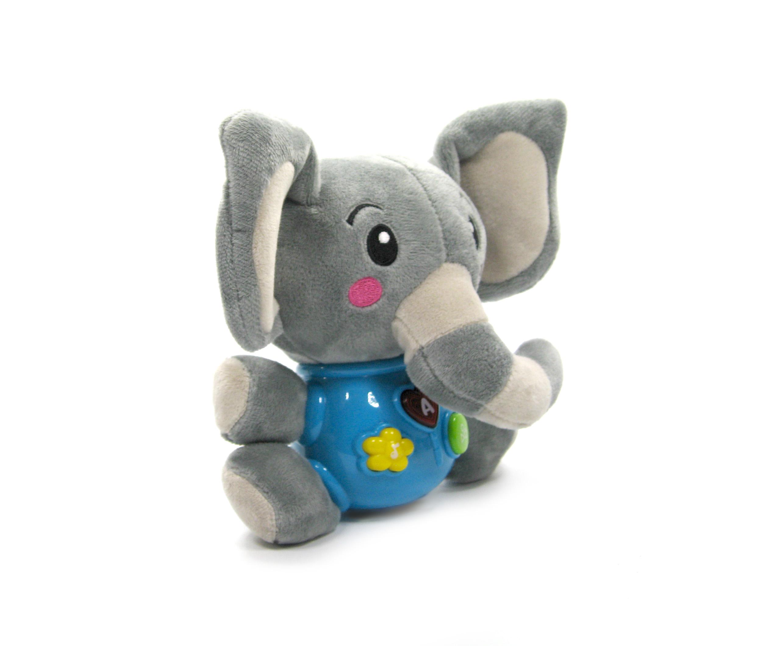 Брязкальце м'яке розвиваюче Слоник (98185) - фото 4 Брязкальце м'яке розвиваюче Слоник (98185) - фото 4