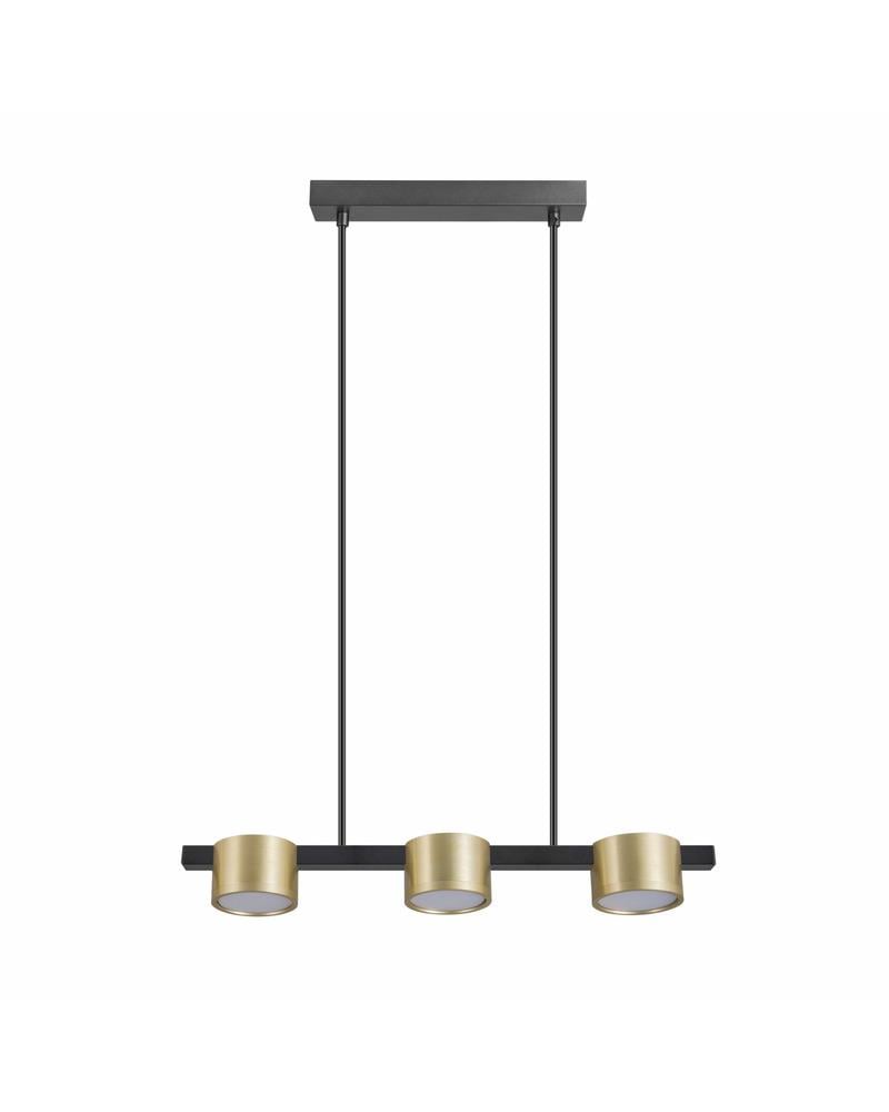 Люстра Polux 327321 Mirella для установки над столом/барной стойкой GX53 3x6W 4000K 660Lm IP20 Золотой (24321253)