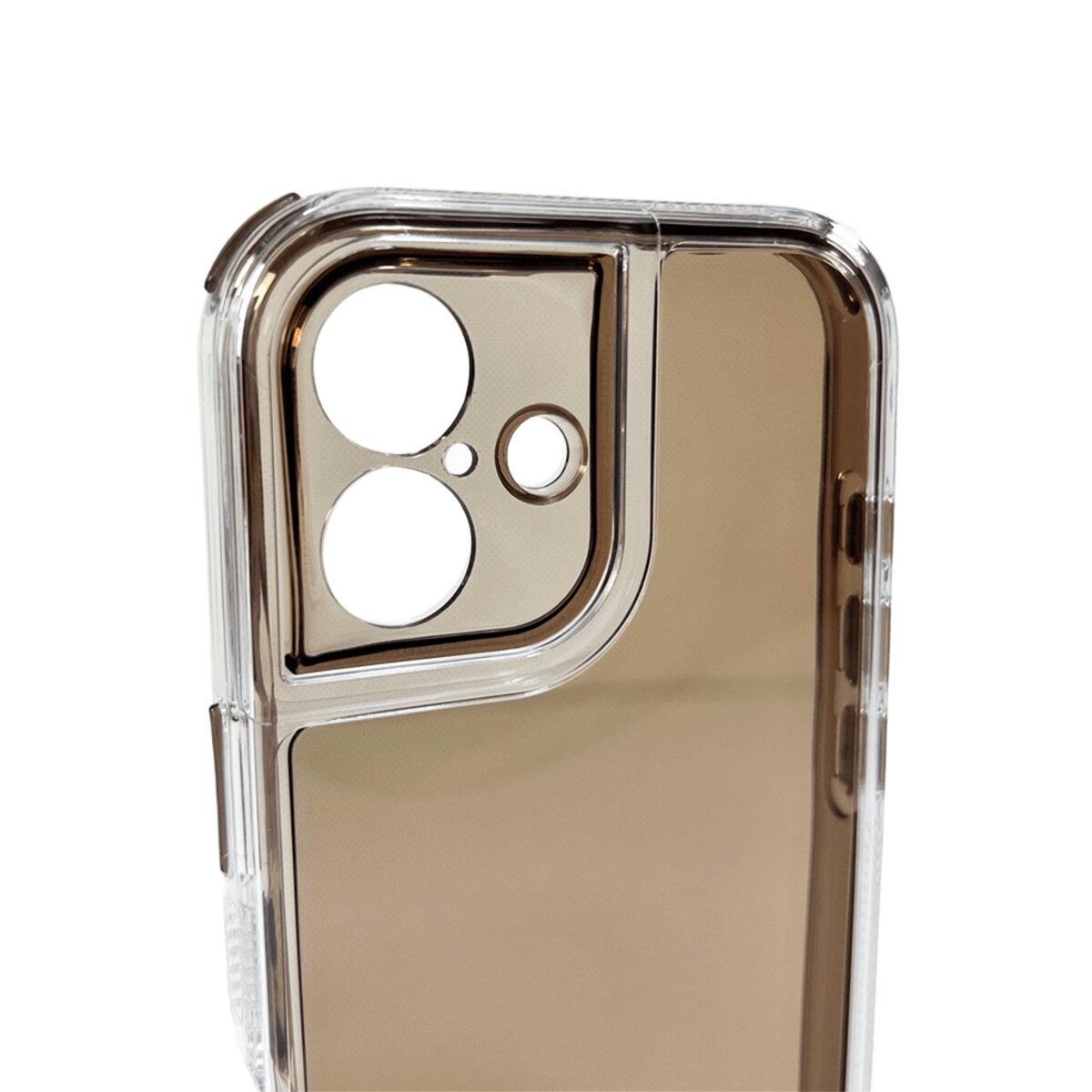 Противоударный чехол Space III для Apple iPhone 16 Tea Brown - фото 4