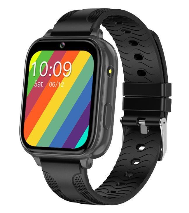 Смарт-часы детские Lemfo P60 для звонков с GPS/прослушкой/видеосвязью/8 Гб ч Черный (36237995)