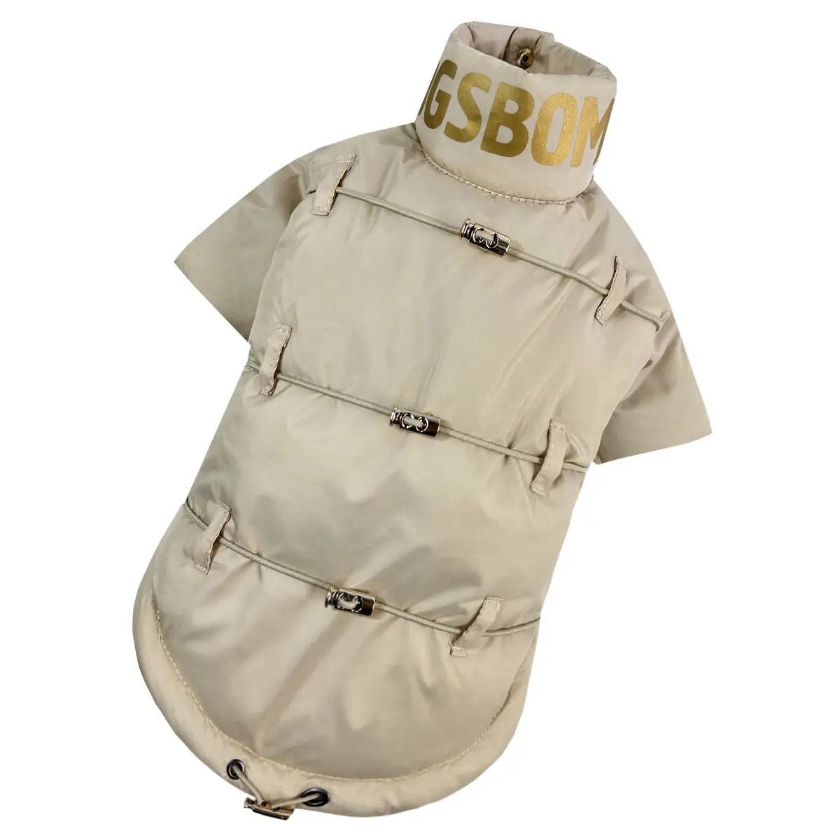 Куртка Dogs Bomba с фиксаторами р. 4 Бежевый (K-93/4) - фото 2 Куртка Dogs Bomba с фиксаторами р. 4 Бежевый (K-93/4) - фото 2