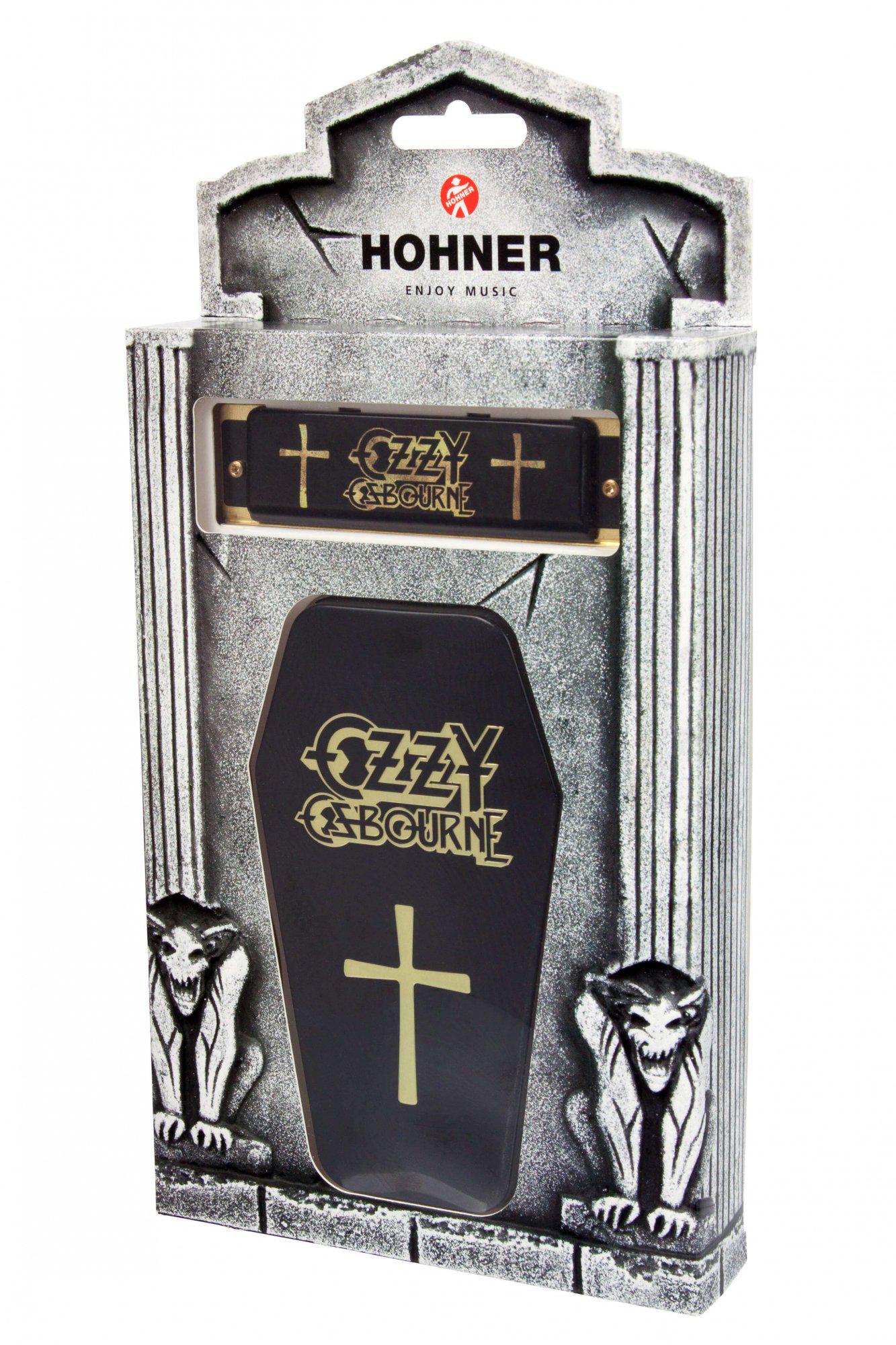 Губная гармошка Hohner Signature Ozzy Osbourne M666 C-major (125785) - фото 4