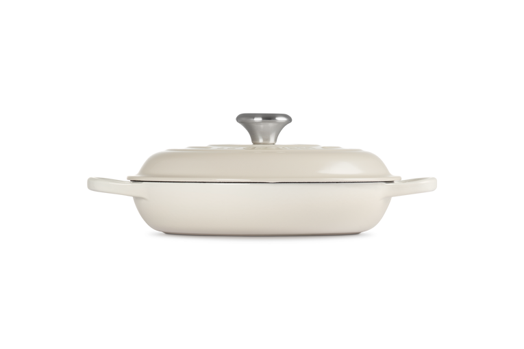 Каструля Le Creuset Signature низька 2,2 л 26 см Beige (21180267164430) - фото 3