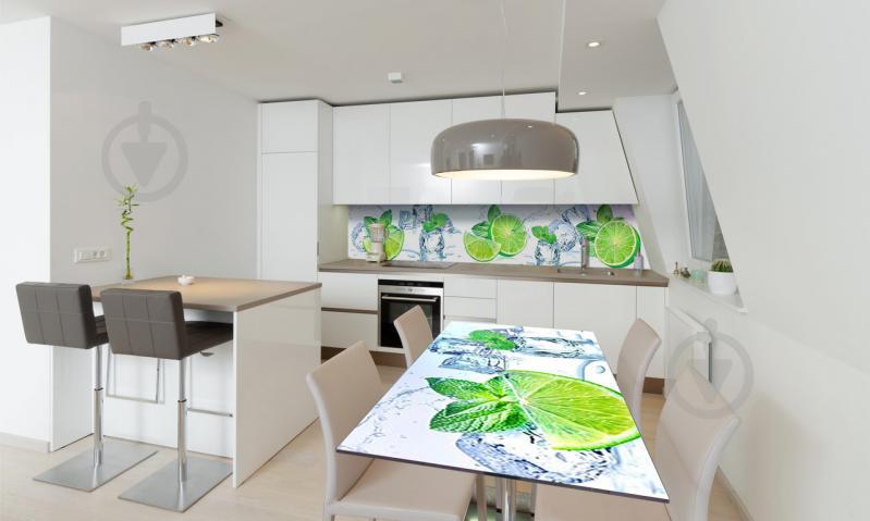 Наклейка на стол Zatarga  "Лайм " 650х1200мм (Z180151/1st)