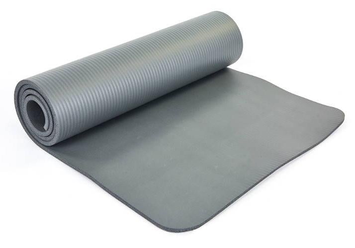 Килимок для йоги EasyFit NBR SOFT-Touch 15 мм Сірий - фото 3