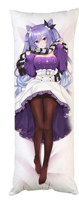 Подушка дакимакура Кэ Цин Геншин декоративная ростовая для обнимания 50x150 см (1702167103)