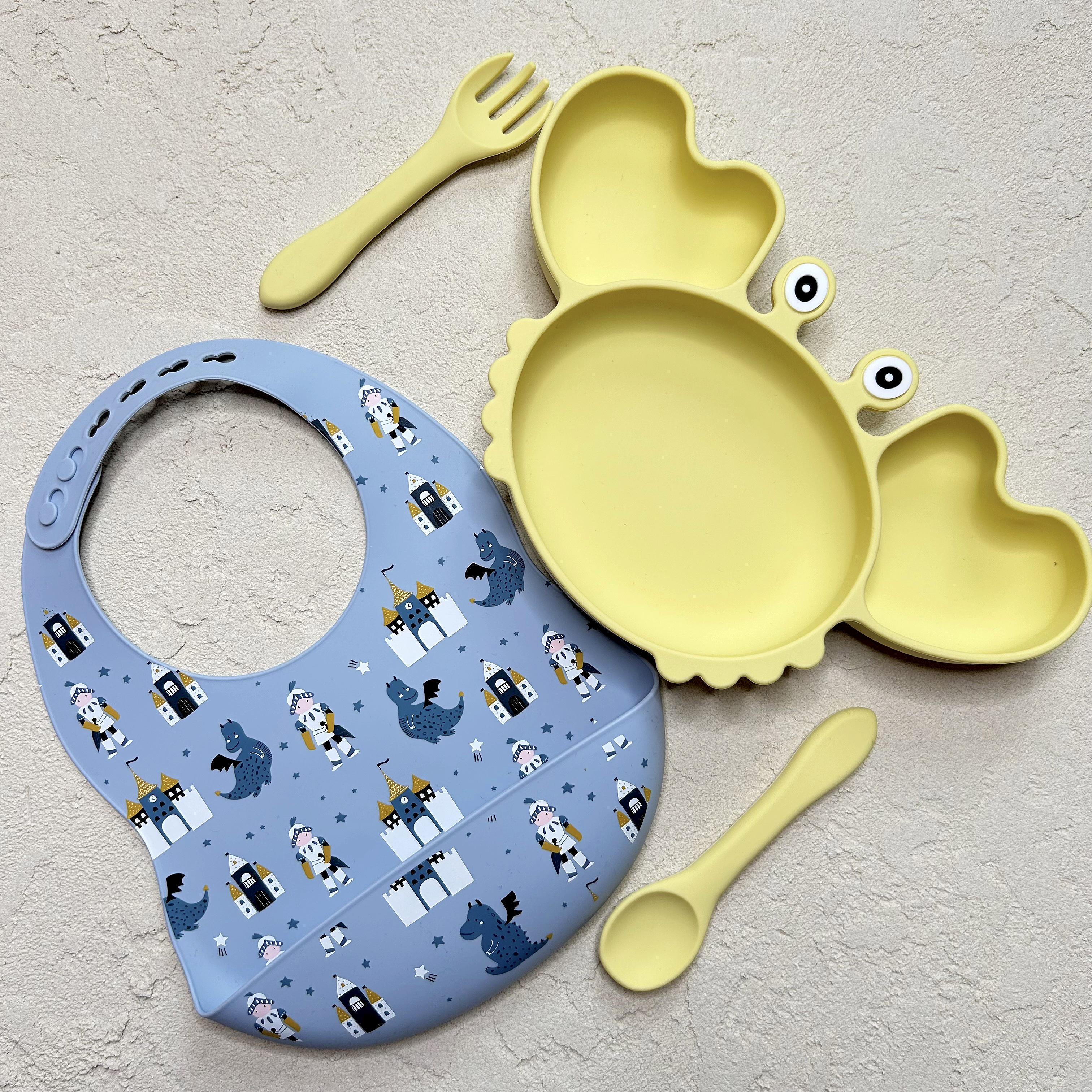 Дитячий посуд для годування KRP e2910 краб замок (62697)