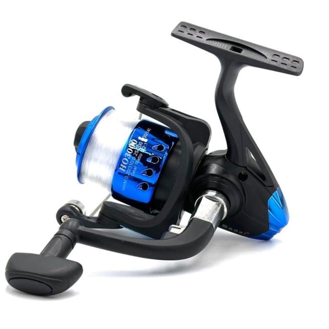 Катушка безынерционная Sadei HO3000 для спиннинга передний фрикцион Blue (HO3000)
