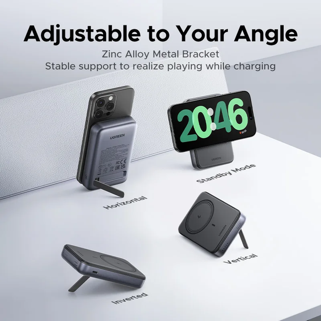 Повербанк UGREEN PB562 10000 mAh PD 20W Black (55140) - фото 5 Повербанк UGREEN PB562 10000 mAh PD 20W Black (55140) - фото 5