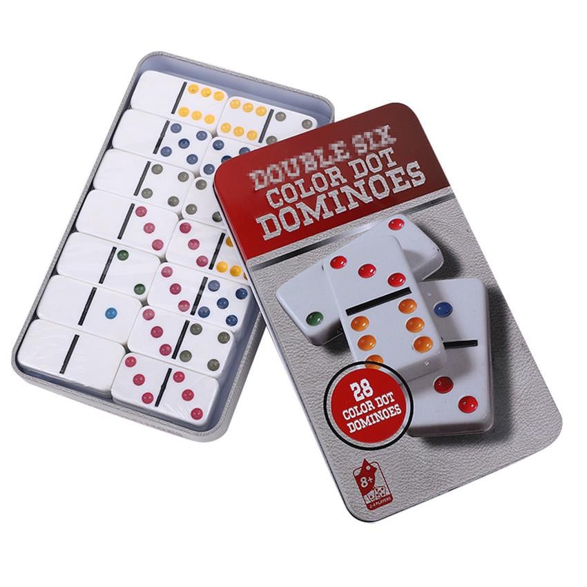 Домино в металлической коробке Billiard-Prime