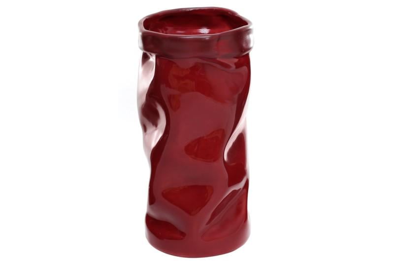 Ваза керамическая BonaDi 8404 25 см Бордо (100278)