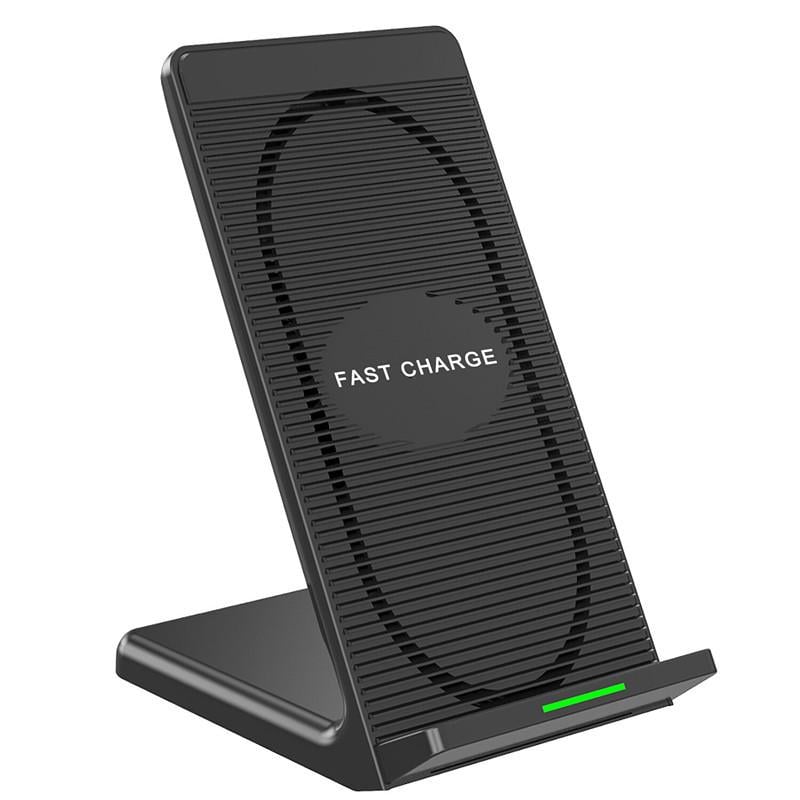 Беспроводное зарядное устройство Sunroz QI Wireless Charger QI Черный (SUN1529)