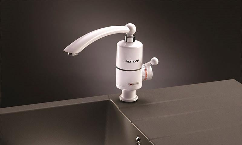 Кран проточний Delimano з підігрівом води - фото 3 Кран проточний Delimano з підігрівом води - фото 3