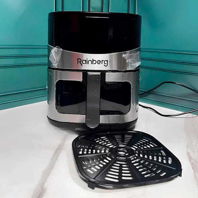 Фритюрница для приготовления электрическая Rainberg без масла 3800 Вт 8,5 л - фото 2 Фритюрница для приготовления электрическая Rainberg без масла 3800 Вт 8,5 л - фото 2