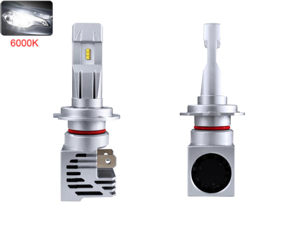 Автомобильные лампы светодиодные Global Solution M4PRO 4000Lm 6000K H7 2 шт. (2268028133) - фото 2