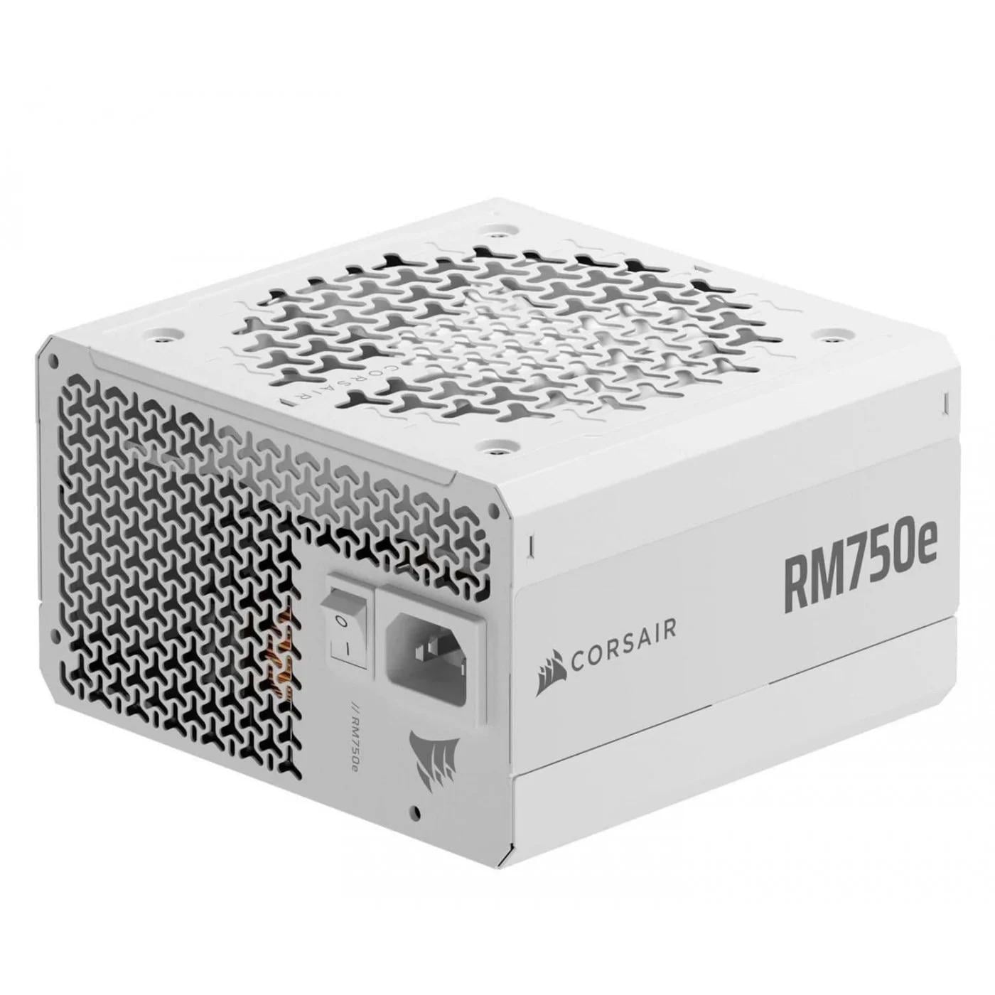 Блок живлення Corsair RM750e 750W 80 Plus Gold з вентилятором 140 мм White (CP-9020292-EU)