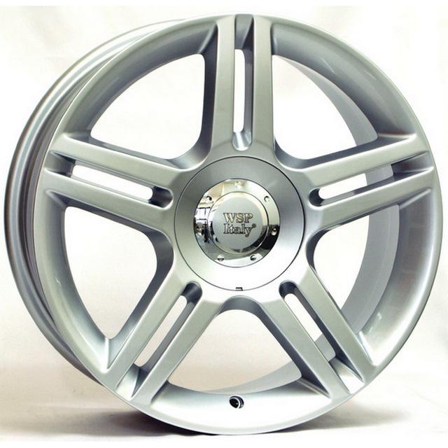Литые диски WSP Italy Audi W538 A4 Granada 7,5x17 5x100/112 ET45 DIA57,1 Silver