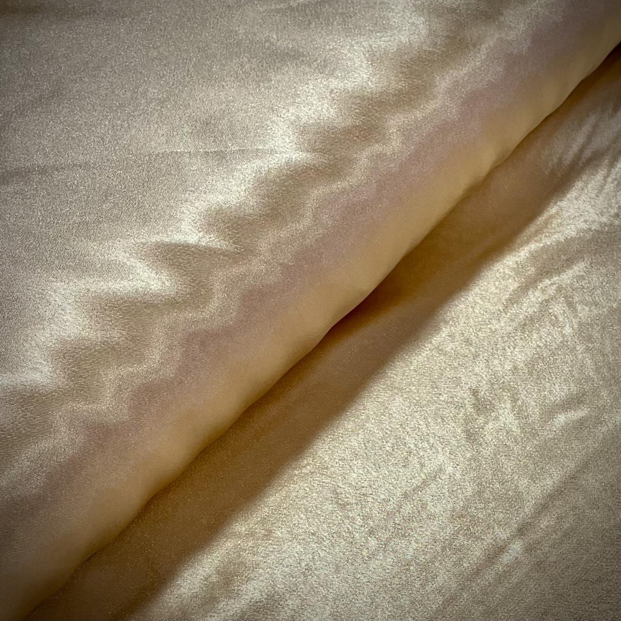 Ткань атлас креп-сатин Золотистый (24479251) - фото 1 Ткань атлас креп-сатин Золотистый (24479251) - фото 1