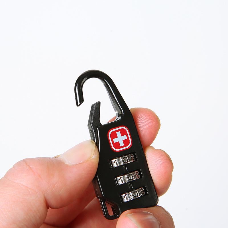 Замок навісний кодовий з тризначним шифром для валізи та рюкзака 57х22 мм Чорний (U9418) - фото 9 Замок навісний кодовий з тризначним шифром для валізи та рюкзака 57х22 мм Чорний (U9418) - фото 9