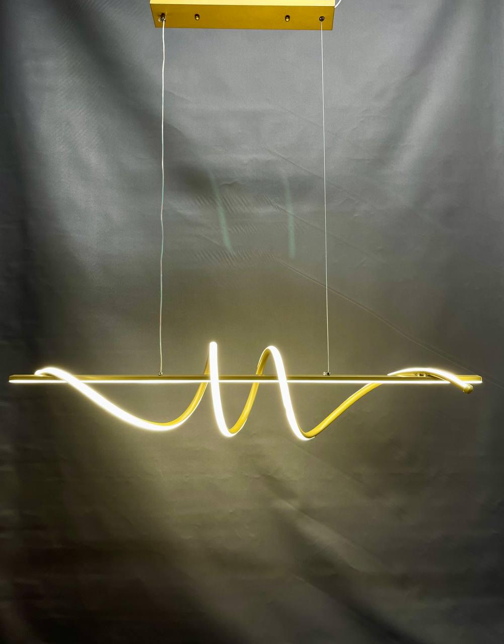 Люстра светодиодная удлиненная Zilini ER036/1000 100W Золотой (23917583) - фото 4 Люстра светодиодная удлиненная Zilini ER036/1000 100W Золотой (23917583) - фото 4