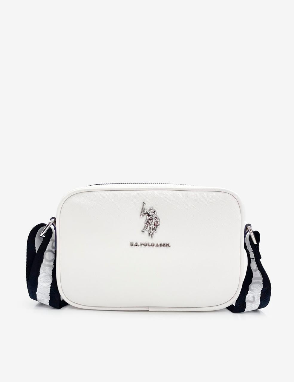 Жіноча сумка крос-боді U.S. Polo ASSN SNOW White (786662157787)