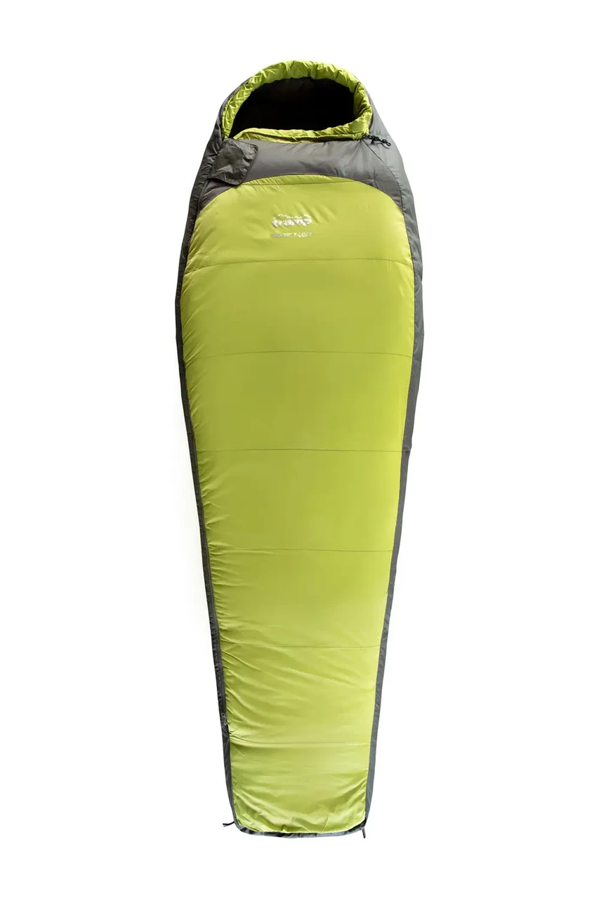 Спальный мешок Tramp Arctic Long кокон левый 225х80-55 см Green/Grey (UTRS-093L-L)